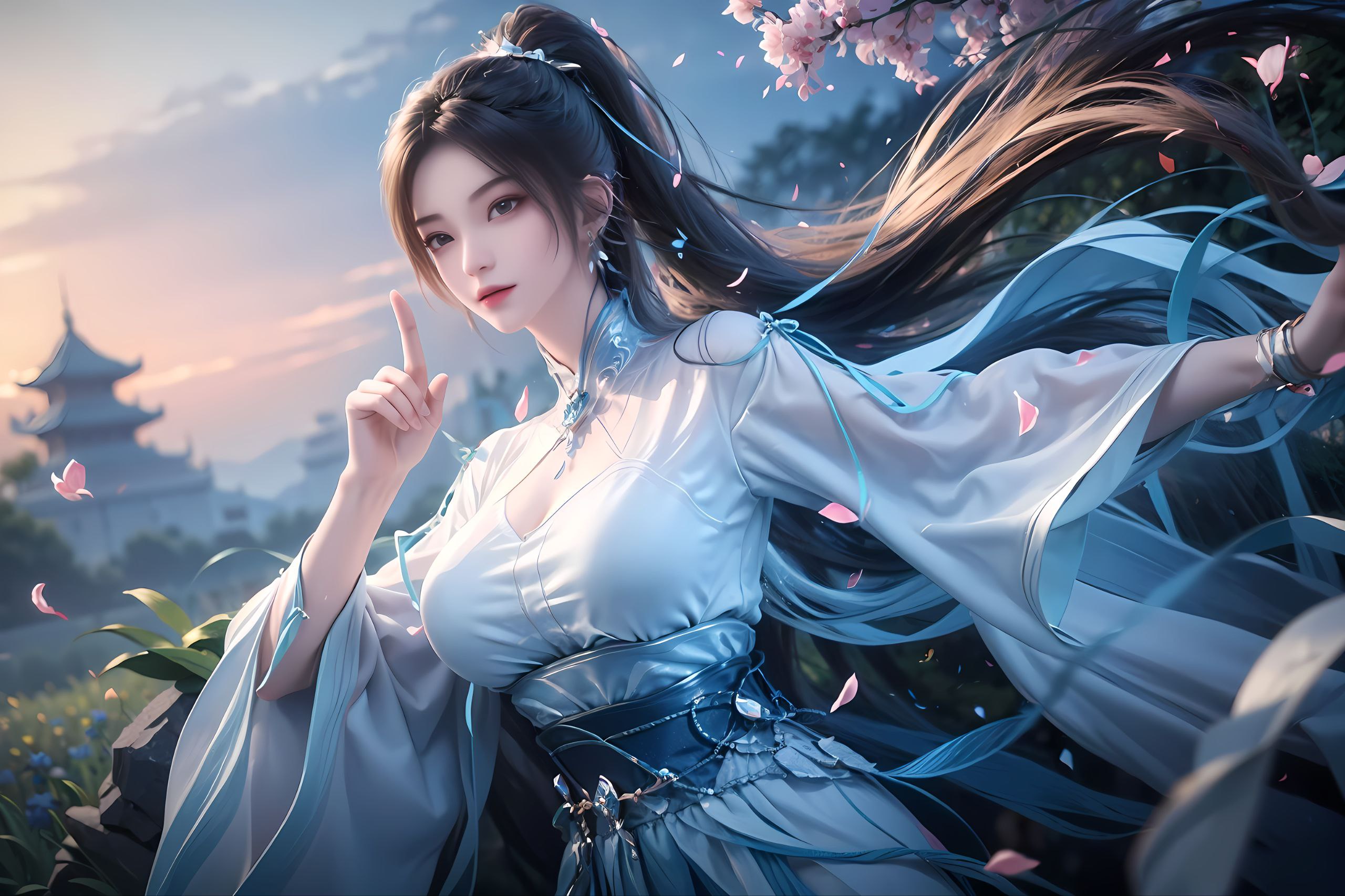 而且